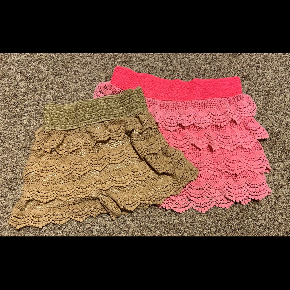 Lace shorts